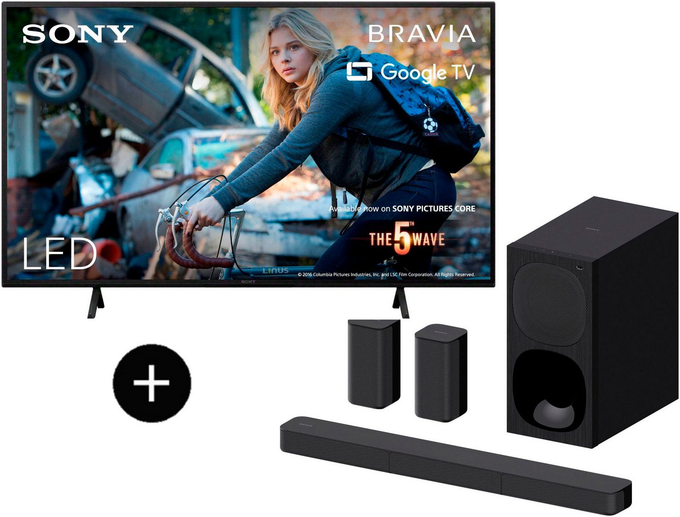 Sony KD-55X75WL LED-Fernseher (139 cm/55 Zoll, 4K Ultra HD, Google TV, Smart-TV) von Sony