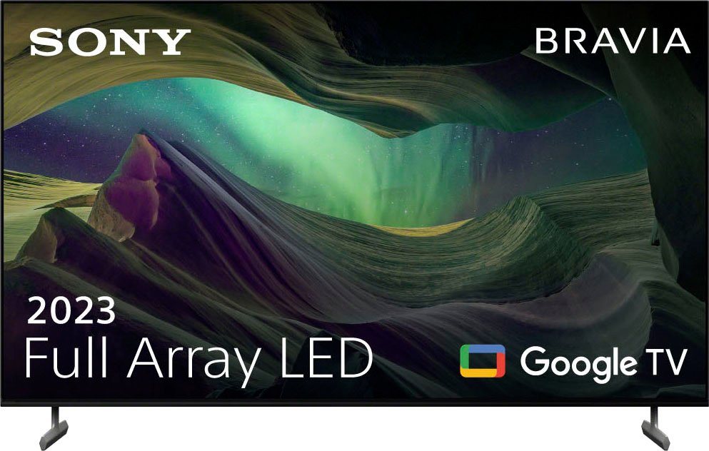 Sony KD-55X85L LED-Fernseher (139 cm/55 Zoll, 4K Ultra HD, Android TV, Google TV, Smart-TV, BRAVIA CORE, TRILUMINOS PRO, HDMI 2.1, Gaming-Menü) von Sony