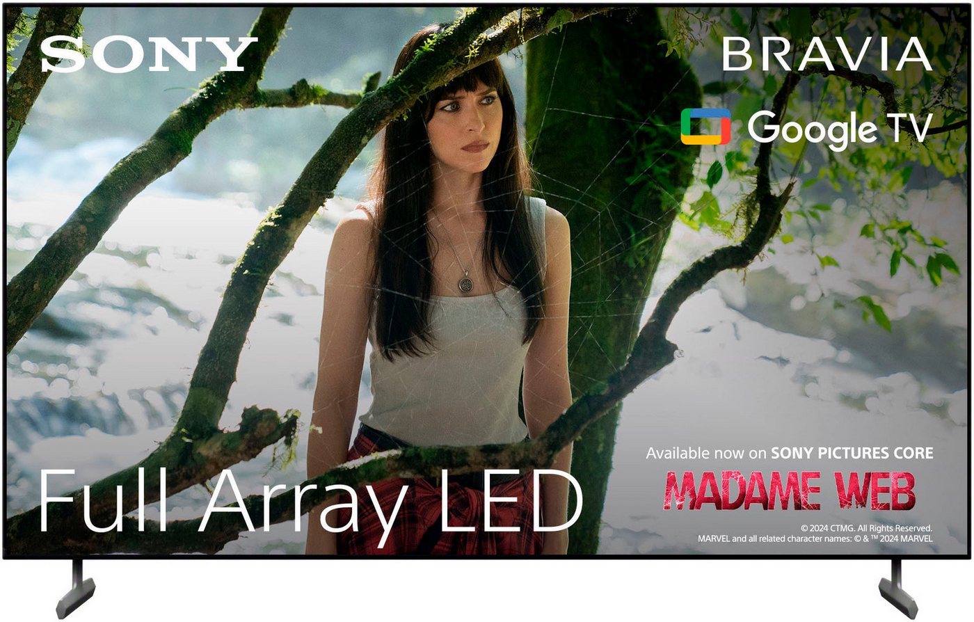 Sony KD-55X85L LED-Fernseher (139 cm/55 Zoll, 4K Ultra HD, Android TV, Google TV, Smart-TV, BRAVIA CORE, TRILUMINOS PRO, HDMI 2.1, Gaming-Menü) von Sony