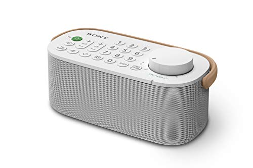Sony Kabelloser Tragbarer TV-Lautsprecher für Hörgeschädigte und Senioren - Weiß (SRSLSR200.CE7), Einheitsgröße von Sony