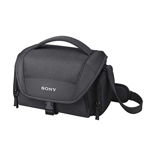 Sony LCSU21 LCS-U21 Universal-Tasche für Handycam, Alpha und Cybershot Kameras, Schwarz von Sony