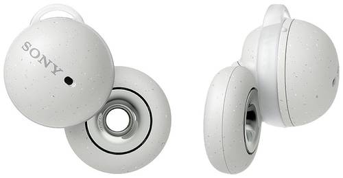 Sony LinkBuds In Ear Headset Bluetooth® Stereo Weiß Mikrofon-Rauschunterdrückung Headset, Ladecas von Sony