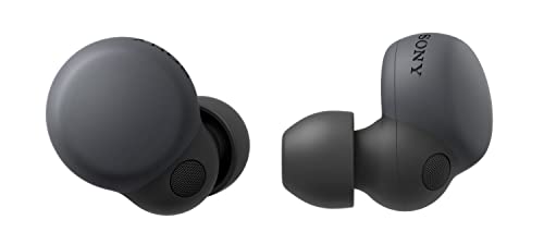 Sony LinkBuds S Truly Wireless Noise Cancelling Headphones - Bluetooth® Multipoint Connection - Bis zu 20 Stunden Akkulaufzeit mit Ladecase - Optimiert für Alexa - Integriertes Mikrofon – Schwarz von Sony