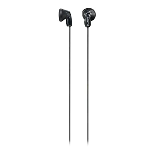 Sony MDR-E9LP In-Ear / In-Ohr Kopfhörer (1,2m Kabel, Neodym-Magnet, für MP3-Player, Walkman, iPod) schwarz von Sony