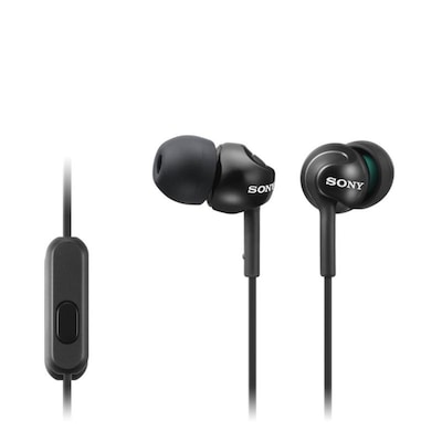 Sony MDR-EX110APB In Ear Kopfhörer mit Headsetfunktion - Schwarz von Sony