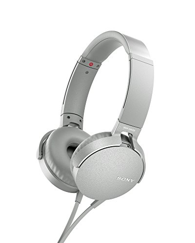Sony MDR-XB550AP Kopfhörer (Extrabass, Headset mit Mikrofon) weiß von Sony