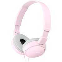 Sony MDR-ZX110AP On Ear Kopfhörer - Headsetfunktion faltbar Pink von Sony