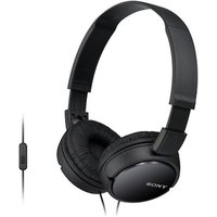 Sony MDR-ZX110AP On Ear Kopfhörer - Headsetfunktion faltbar Schwarz von Sony