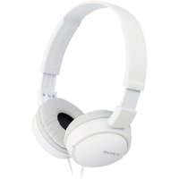 Sony MDR-ZX110AP On Ear Kopfhörer - Headsetfunktion faltbar Weiß von Sony