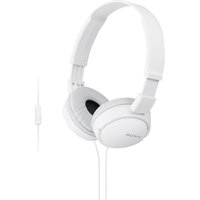 Sony MDR-ZX110W On-Ear Headphones, White Sony MDR-ZX110W On-Ear Headphones, White von Sony