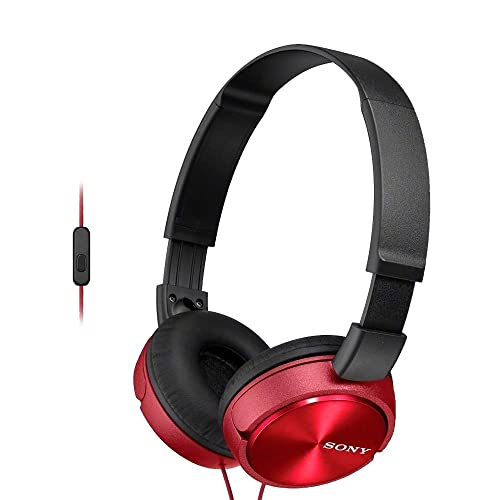 Sony MDR-ZX310AP Kopfhörer (Freisprechfunktion) Rot von Sony