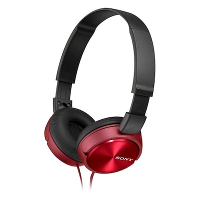 Sony MDR-ZX310APR On Ear Kopfhörer mit Headsetfunktion - Rot von Sony