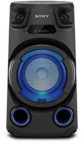 Sony MHC-V13 Leistungsstarkes Audiosystem (150 Watt Ausgangsleistung, Mega Bass, Bluetooth und NFC) Schwarz von Sony