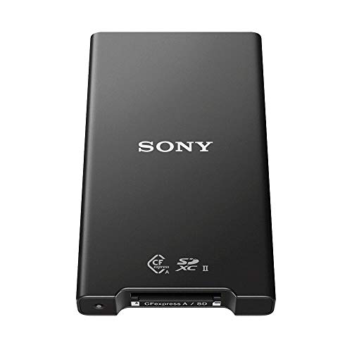 Sony MRW-G2 Speicherkarten-Lesegerät CFexpress Typ A/SD (USB-C 3.2 Gen2, 10Gpbs Übertragungsgeschwindigkeit) von Sony
