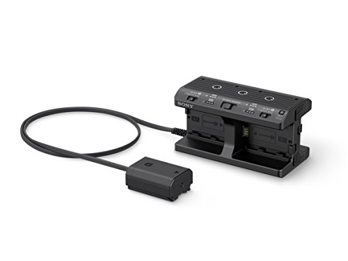 Sony NPA-MQZ1K (Vierfachladegerät für Akkus Z und W-Serie, inkl. 2 Z-Akkus NP-FZ100) passend für Alpha Kameras von Sony