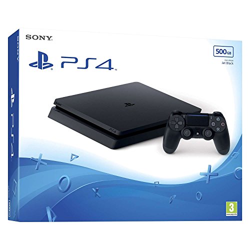 Sony Playstation 4 Slim Konsole PS4 Slim 500GB D-Chassis schwarz von Sony