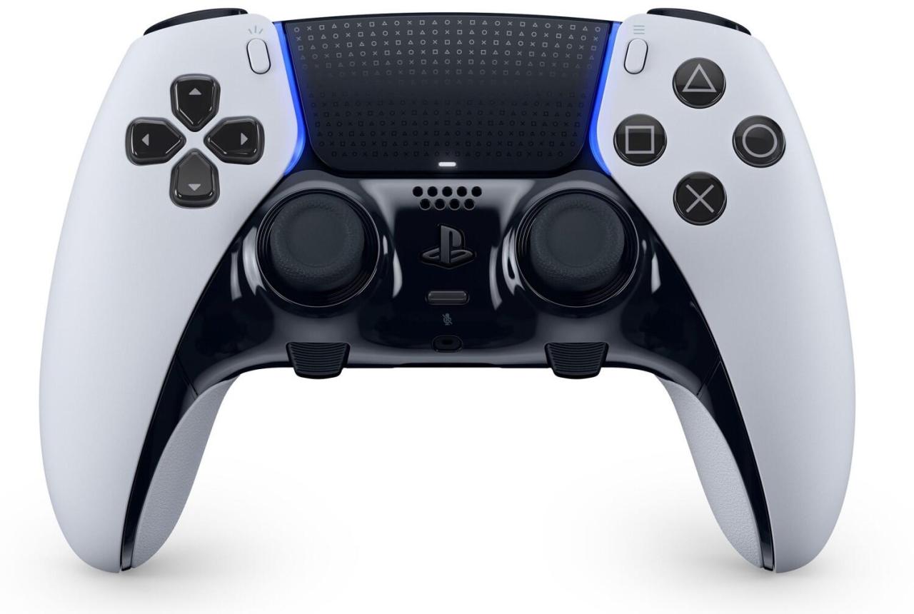 Sony Playstation 5 DualSense Edge Wireless-Controller V2 (weiß/schwarz) von Sony