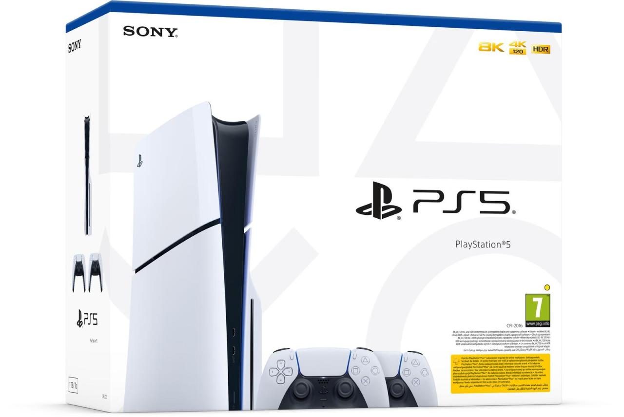Sony Playstation 5 Slim Bundle Disc-Edition D-Chassis weiß inkl. zweiten Dual... Sony Playstation 5 Slim Bundle Disc-Edition D-Chassis weiß inkl. zweiten Dual... von Sony