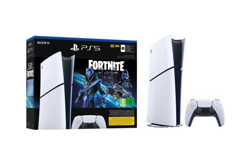 Sony Playstation 5 Slim Digital-Edition Fortnite Cobalt Star Bundle, weiß Sony Playstation 5 Slim Digital-Edition Fortnite Cobalt Star Bundle, weiß von Sony