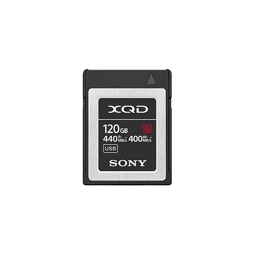 Sony QDG120F-R XQD-Speicherkarte (120 GB, G Serie), 120GB von Sony