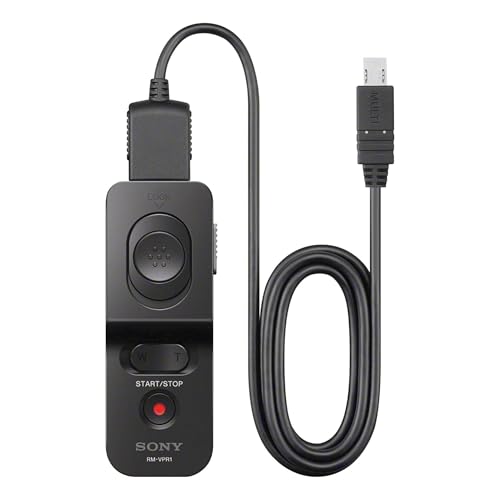 Sony RMVPR1.CE7 Multi-Terminal Kabel-Fernbedienung für vibrationfrei Shutter Release von Sony