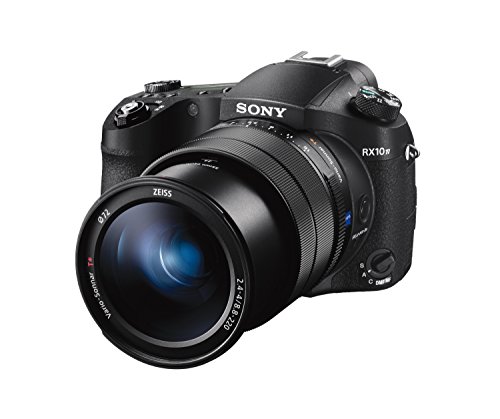 Sony RX10 IV | Advanced Premium Kompaktkamera (1.0-Type Sensor, 24-600mm F2.8-4.0 Zeiss Objektiv, schneller 0.03s Autofokus, 4K Filmaufnahme) von Sony