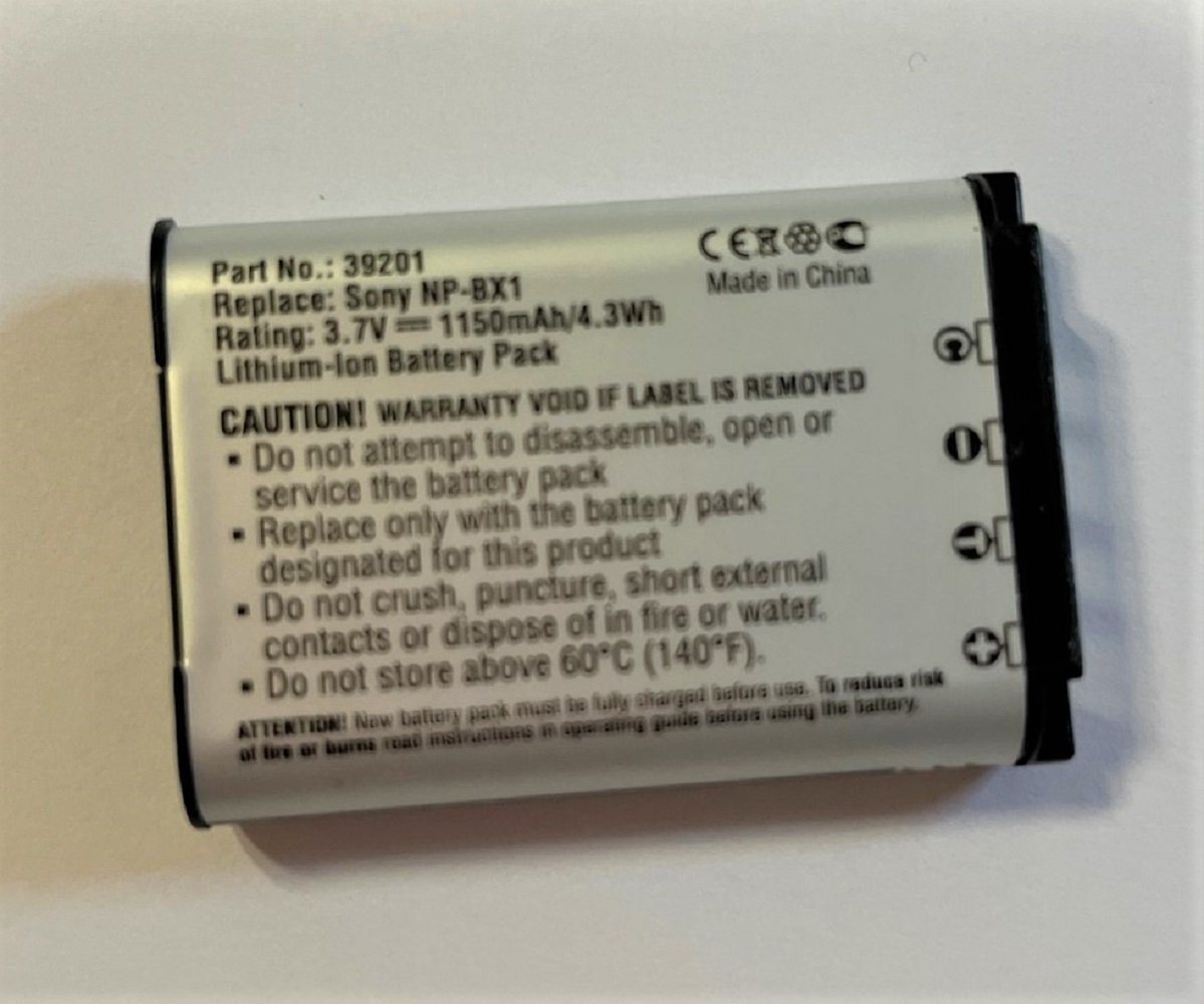 Sony Replace Akku NP-BX1 Kamera-Akku NP-BX1 Sony Replace Akku NP-BX1 Kamera-Akku NP-BX1 von Sony