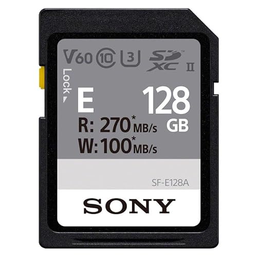 Sony SDXC E Series 128GB UHS-II Class 10 U3 V60 von Sony