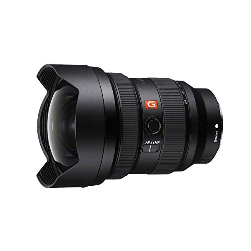 Sony SEL-1224GM G Master Ultra-Weitwinkel-Zoom Objektiv (12-24 mm, F2.8, Vollformat, geeignet für A9 & A7-Serien, E-Mount, Premium) schwarz, kompatibel mit E-Mount Kameras von Sony