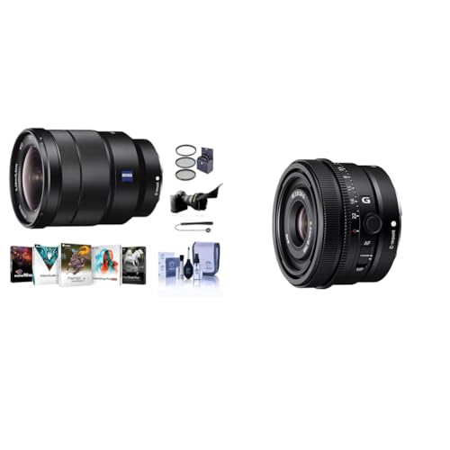 Sony SEL-1635Z Zeiss Weitwinkel-Zoom-Objektiv & SEL24F28G | Vollformat FE 24mm F2.8 G - Premium G Serie Objektiv mit Festbrennweite Sony SEL-1635Z Zeiss Weitwinkel-Zoom-Objektiv & SEL24F28G | Vollformat FE 24mm F2.8 G - Premium G Serie Objektiv mit Festbrennweite von Sony