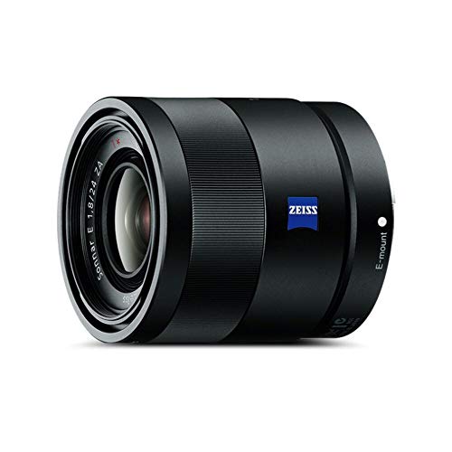 Sony SEL-24F18Z Zeiss Weitwinkel-Objektiv (Festbrennweite, 24 mm, F1.8, APS-C, geeignet für A6700, A6600, A6400, A6100, ZVE10, E-Mount) schwarz von Sony