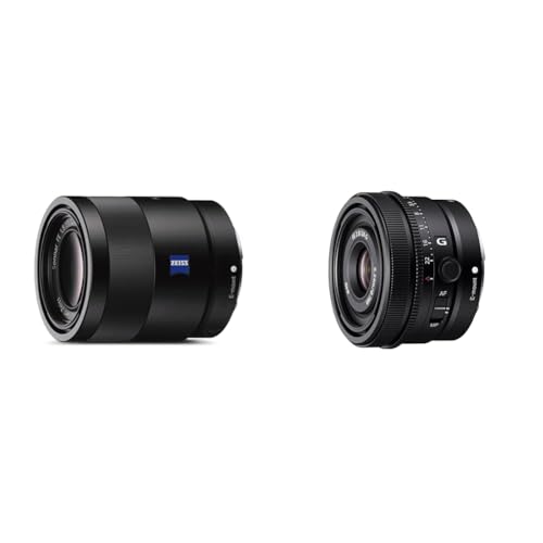 Sony SEL-55F18Z Zeiss Standard Objektiv (Festbrennweite & SEL24F28G | Vollformat FE 24mm F2.8 G - Premium G Serie Objektiv mit Festbrennweite Sony SEL-55F18Z Zeiss Standard Objektiv (Festbrennweite & SEL24F28G | Vollformat FE 24mm F2.8 G - Premium G Serie Objektiv mit Festbrennweite von Sony