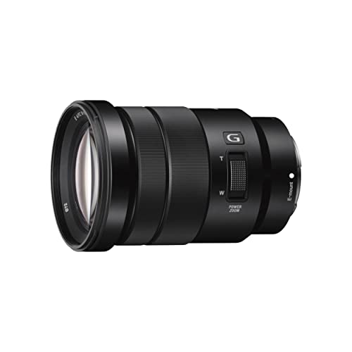 Sony SELP-18105G Powerzoom-Objektiv (18-105 mm, F4.0, OSS, G-Serie, APS-C, geeignet für A7, ZV-E10, A6000- und Nex-Serien, E-Mount) schwarz von Sony