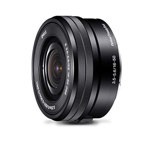 Sony SELP1650 Standard-Zoom-Objektiv (16-50 mm, F3.5–5.6, OSS, APS-C, geeignet für A6700, A6600, A6400, A6100, ZVE10, E-Mount) schwarz von Sony