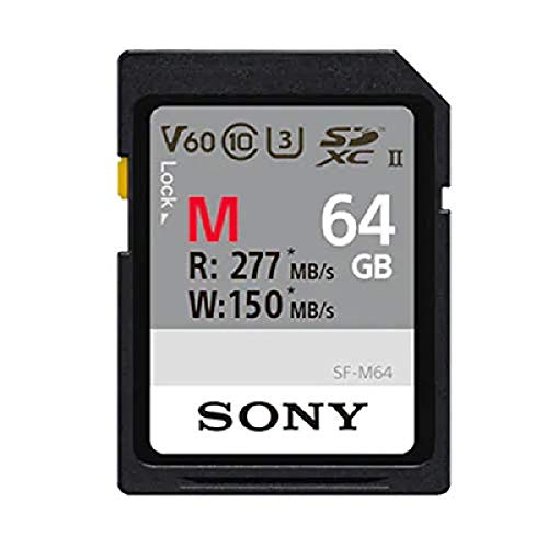 Sony SF-M64 SD-Speicherkarte (64 GB, UHS-II, M-Serie) von Sony
