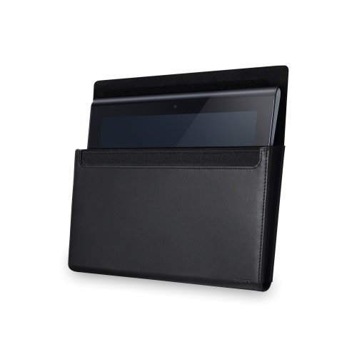 Sony SGP-CK1 Leder Schutzhülle für Sony Tablet S schwarz von Sony