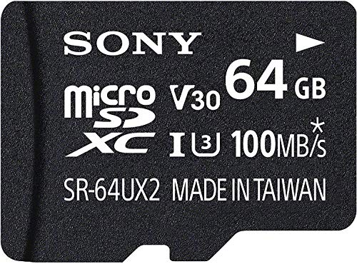 Sony SR64UXA Microsd Class10 64GB Speicherkarte von Sony