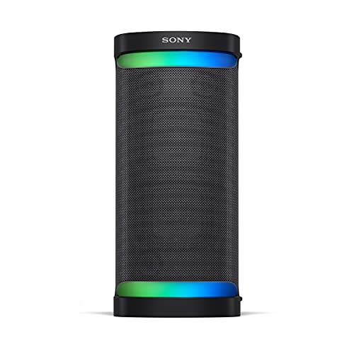 Sony SRS-XP700 kraftvoller Bluetooth Party Lautsprecher mit omnidirektionalem Partysound, Beleuchtung und 25h Akku (IPX4, MEGA BASS, Schnellladefunktion, Party Connect) schwarz, SRSXP700B.CEL von Sony