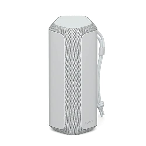 Sony SRSXE200 Tragbarer kabelloser Bluetooth-Lautsprecher mit breitem Klang und Trageschlaufe-wasserdicht, stoßfest, 16 Stunden Akkulaufzeit und Schnellladefunktion-Hellgrau Sony SRSXE200 Tragbarer kabelloser Bluetooth-Lautsprecher mit breitem Klang und Trageschlaufe-wasserdicht, stoßfest, 16 Stunden Akkulaufzeit und Schnellladefunktion-Hellgrau von Sony