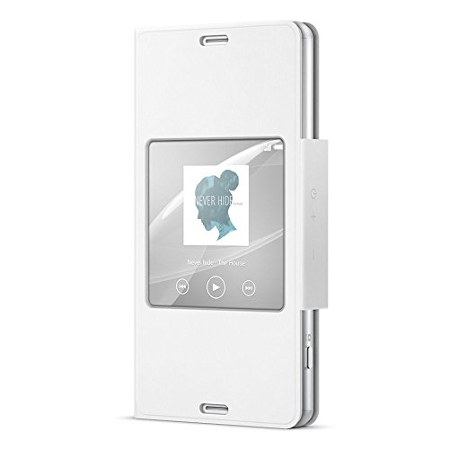 Sony Smart Style Hülle Cover Case Kompatibel mit Xperia Z3 Compact Smartphone - Weiß Sony Smart Style Hülle Cover Case Kompatibel mit Xperia Z3 Compact Smartphone - Weiß von Sony