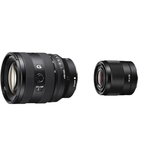 Sony Sony FE 20–70 mm F4 G von Sony | Premium G-Serie Vollformat-Standardzoomobjektiv (SEL2070G) & SEL-28F20 Wide-Angle Lens (Fixed Focal Length, 28mm, F2, Full Frame von Sony