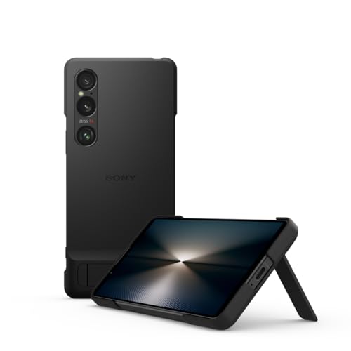 Sony Stilvolle Hülle mit Standfuß für das Xperia 1 VI, schwarz Sony Stilvolle Hülle mit Standfuß für das Xperia 1 VI, schwarz von Sony