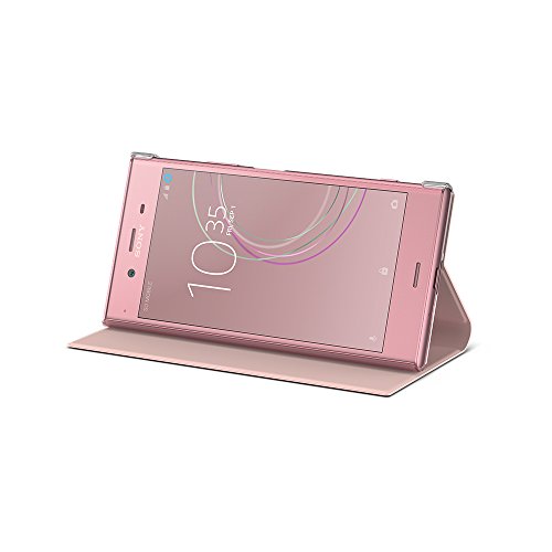 Sony "Style Cover Stand SCSG50" Bookcover für das Xperia XZ1, Pink von Sony