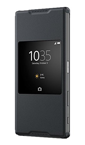 Sony Style Cover mit Fenster SCR42 für das Sony Xperia Z5 - schwarz von Sony