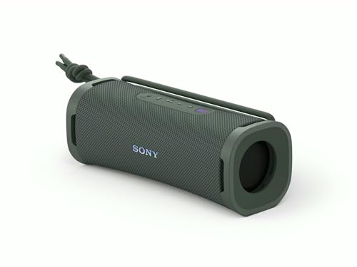 Sony ULT Field 1 - Kabelloser tragbarer Bluetooth-Lautsprecher mit ULT Power Sound, kraftvollem Bass, IP67, wasserdicht, staubdicht, stoßfest, 12h Akku, klare Gesprächsqualität, Outdoor - Forest-Gray von Sony