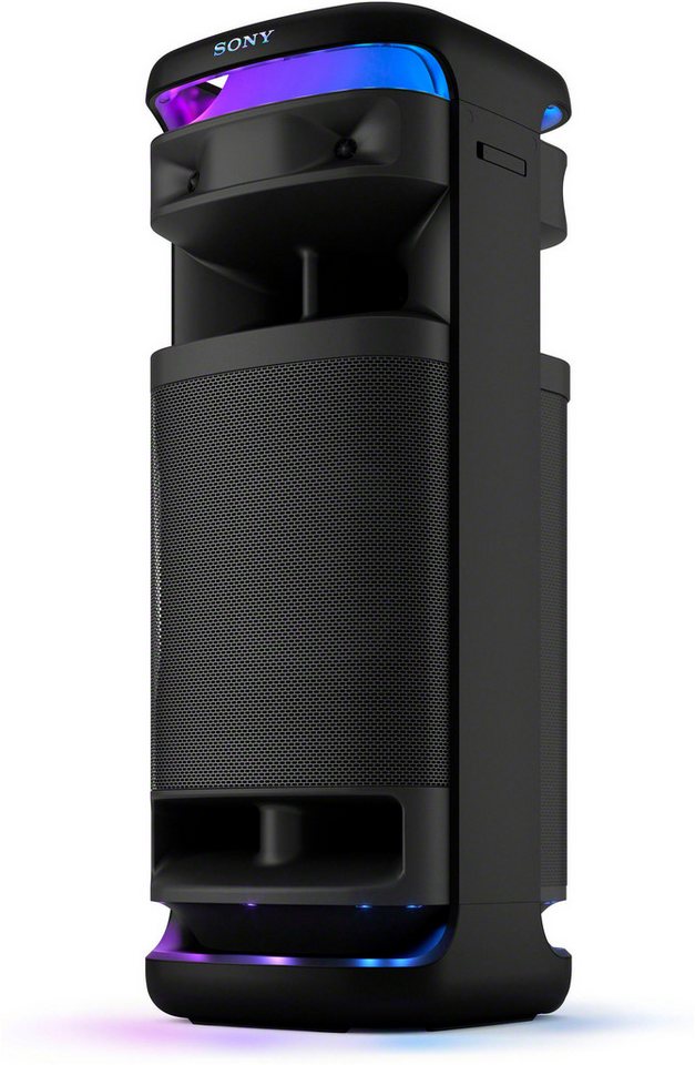Sony ULT TOWER 10 inkl. kabelloses Micro Bluetooth-Speaker (Bluetooth, ultimativem tiefen Bass, X-Balanced Speakers, 360-LED-Beleuchtung) von Sony