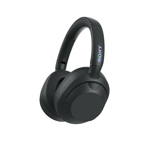 Sony ULT WEAR | Kabellose Bluetooth Kopfhörer mit Noise Cancelling | mit Mikrofon, 30 h Akku, Bass Boost Funktion | Geeignet für Sport, Musikgenuss, Reisen & Arbeit, Schwarz von Sony