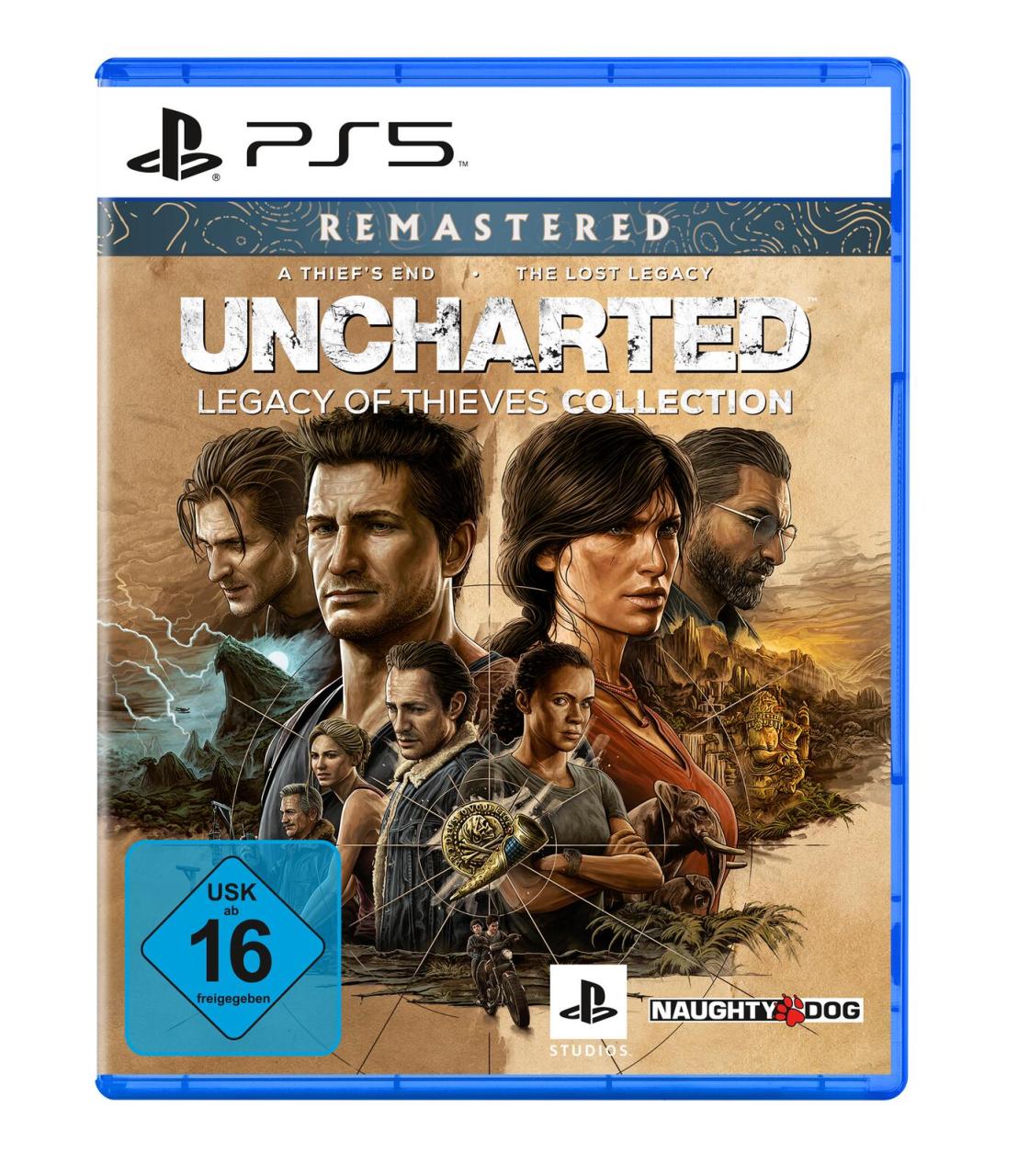 Sony Uncharted Legacy of Thieves Collection - Remastered (PS5) von Sony
