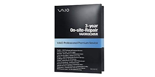 Sony VAIOBOX3OSR On-Site Repair Warranty für VAIO Professional (3-Jahr) von Sony