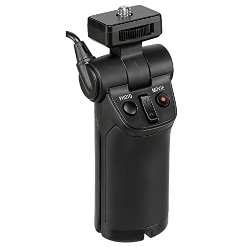 Sony VCT-SGR1 Handgriff (geeignet für DSC-RX0/DSC-RX100M2/DSC-RX100M3/DSC-RX100M4/DSC-RX100M5/DSC-RX100M6/DSC-HX90V/DSC-HX90/DSC-HX80/DSC-HX60V/DSC-HX60/DSC-HX50V/DSC-HX50/DSC-WX500), schwarz von Sony